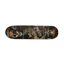 Pirate Skull Urban Skateboard