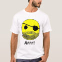 Pirate Smiley t-shirts by bseth99 Pirate Smiley t-shirts