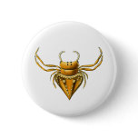 Pirate Spiders Button