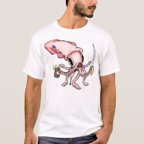 Pirate Squid t-shirts by ducko5 Pirate Squid t-shirts