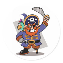 Pirate Sticker
