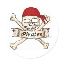 Pirate Sticker