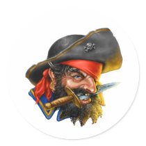 Pirate Stickers
