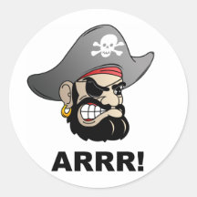 Pirate Sticker