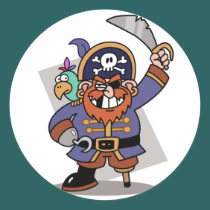 Pirate Sticker stickers