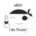 Pirate Stickers by Ebonyskies Pirate Stickers
