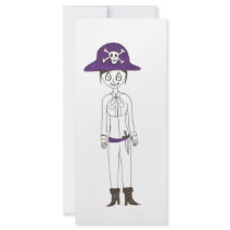 Pirate Stitch girl rack cards by loudesigns Pirate Stitch girl rack cards