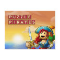 Pirate Sunset postcard