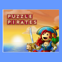 Pirate Sunset postcard postcards