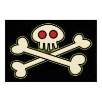 Pirate Symbol Poster posters