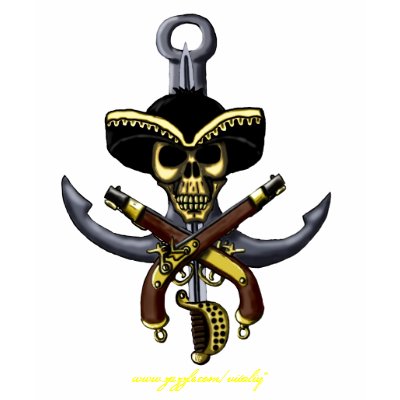 Pirate t-shirt design by vitaliy
