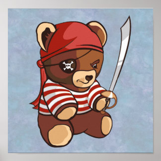 pirate teddy bear