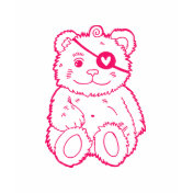 Pirate Teddy Bear T-Shirt (line)
