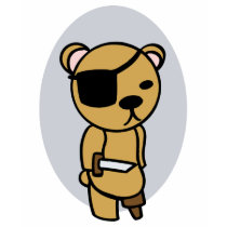 Pirate Teddy Bear t-shirts