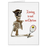 Pirate Tennis Losing Skeleton Cards