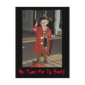 Pirate Thank You Card, Me Thanks For The Booty! postcards