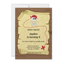 Pirate theme custom invite