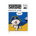 Pirate themed postage stamp by mistyqe Pirate themed postage stamp
