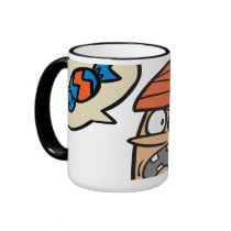 Pirate Treasure Ringer Mug