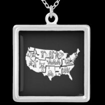 PIRATE USA 3 necklaces