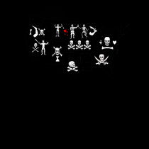 PIRATE USA 5 t-shirts