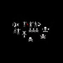 PIRATE USA 5 t-shirts