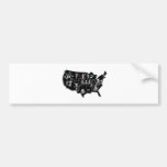PIRATE USA BUMPER STICKERS