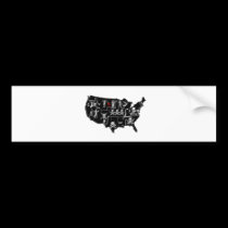 PIRATE USA bumper stickers