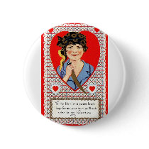 Pirate Valentine buttons