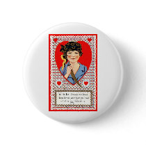Pirate Valentine buttons