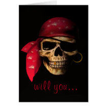 Pirate Valentine Card by CVenus Pirate Valentine Card