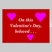 Pirate Valentine Card - Beware Me Long Nine! cards