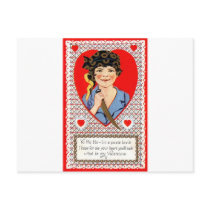 Pirate Valentine postcards