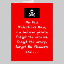 Pirate Valentine's Day Card - Let's Party! cards