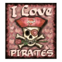 Pirate Valentine's Day Poster posters by jamiecreates1 Pirate Valentine's Day Poster posters