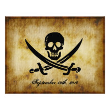 Pirate Wedding Invitation