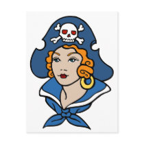 Pirate Wench postcards