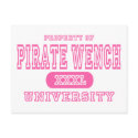 Pirate Wench University postcards