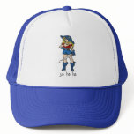 PIRATE WENCH YO HO HO TATTOO PRINT hats