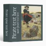 Pirate William Kidd Burying Treasure on Oak Island Binders