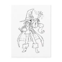 Pirate Witch postcards
