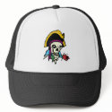 PIRATE WITH ROSE hats by nassosvakalis PIRATE WITH ROSE hats