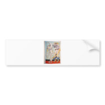 Pirate With Sea Creature Bumper Stickers