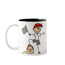 Pirate With Treasure Mug