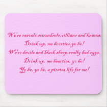 PirateLife,Mousepad by Imaginechest PirateLife,Mousepad