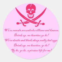 PirateLife,Sticker