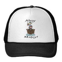 Pirates Ahoy Matey Mesh Hat