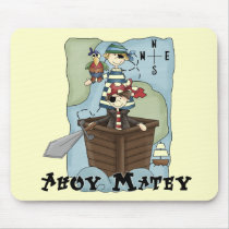 Pirates Ahoy Tshirs and Gifts Mouse Pads