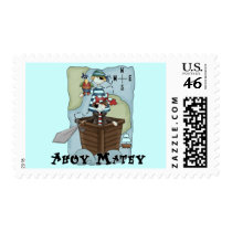 Pirates Ahoy Tshirs and Gifts Stamp