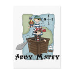 Pirates Ahoy Tshirs and Gifts Postcards